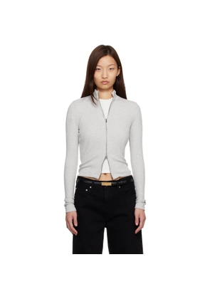 Citizens of Humanity Gray Zip Sweater