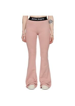 Palm Angels Pink Flared Lounge Pants