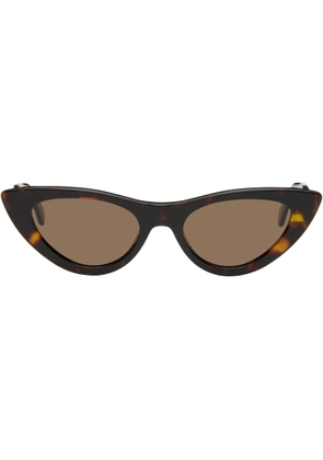ANINE BING Brown Marsais Sunglasses