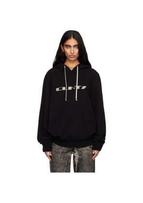 Rick Owens DRKSHDW Black Concordians Oversized Hoodie