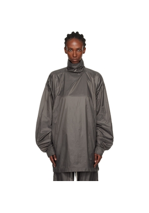 Rick Owens DRKSHDW Gray Concordians Jumbo Turtleneck