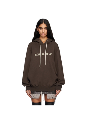 Rick Owens DRKSHDW Gray Concordians Oversized Hoodie