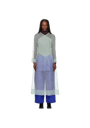 SC103 Blue Scenic Midi Dress