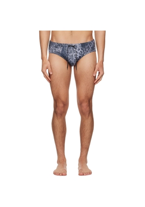 Diesel Gray Alfie-Utlt Swim Briefs