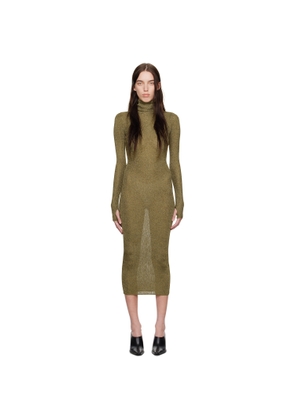Isabel Marant Khaki Josita Maxi Dress