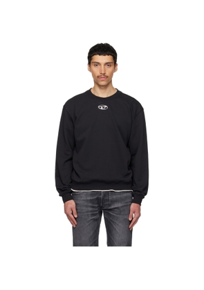 Diesel Black S-Norm-Iod Sweatshirt