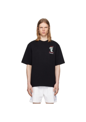 Casablanca Black Frosty Mountain T-shirt