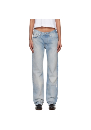 Off-White Blue New 90S Fit Jeans