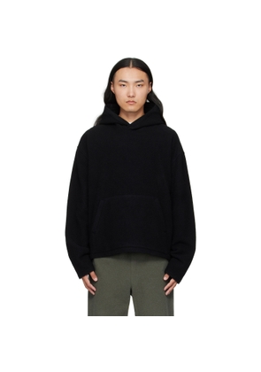 Rier Black Fleece Hoodie