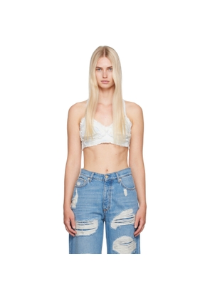 EYTYS White & Blue Arie Denim Tank Top