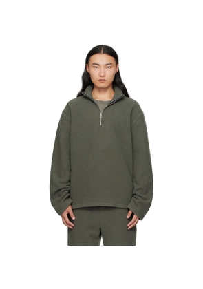 Rier Khaki Fleece Sweater