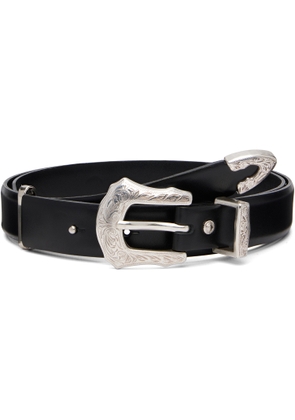 Toga Virilis Black Metal Buckle Belt