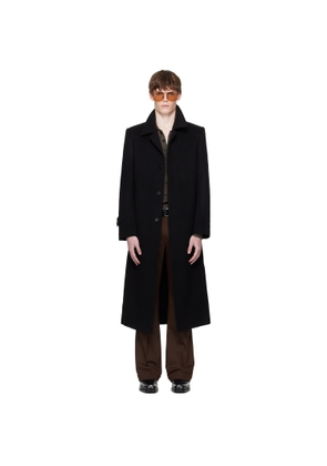 Ernest W. Baker Black Car Coat