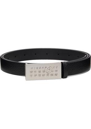 MM6 Maison Margiela Black Numeric Belt
