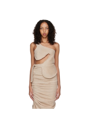 SELASI SSENSE Exclusive Beige Lake Camisole