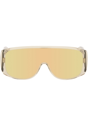 MM6 Maison Margiela Off-White Mask Sunglasses