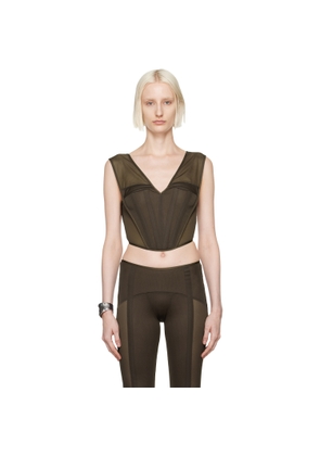 KNWLS Brown Grace Bustier