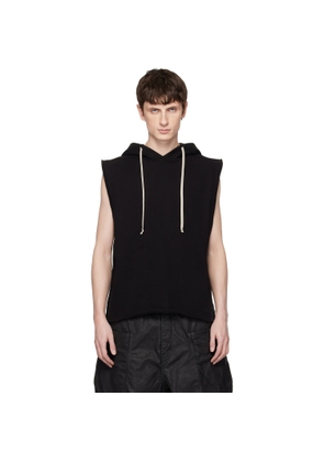 Rick Owens DRKSHDW Black Temple Tunic Hoodie