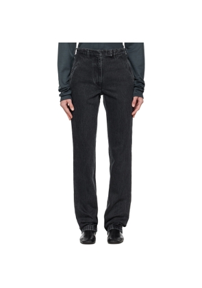 Rier Black Faded Jeans