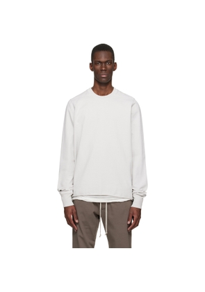 Rick Owens DRKSHDW Off-White Temple Crewneck Sweatshirt