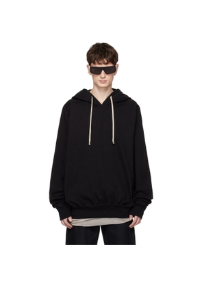 Rick Owens DRKSHDW Black Temple Oversized Hoodie