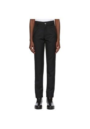 SPENCER BADU Black Polyester Trousers