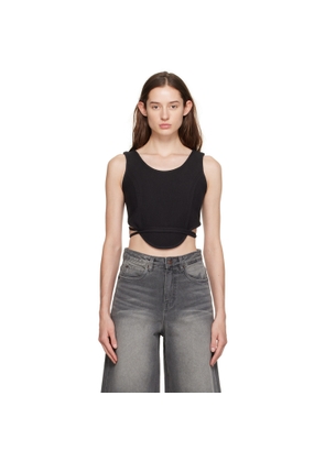 LOW CLASSIC Black Convertible Tank Top