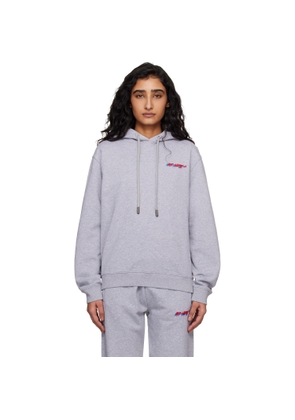 Off-White Gray Shadow Reg Hoodie