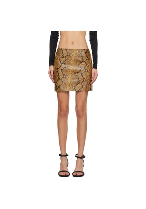 Isabel Marant Tan Blair Miniskirt