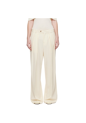 La Collection Off-White Ira Trousers