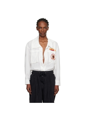 Isabel Marant White Chely Shirt