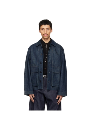 LEMAIRE Blue Boxy Denim Jacket