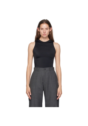 MARIE ADAM-LEENAERDT Black 'Swim' Tank Top