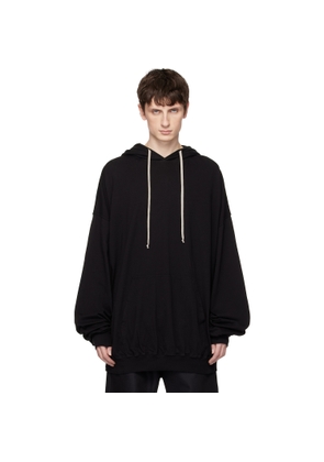 Rick Owens DRKSHDW Black Temple Hun Hoodie