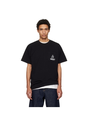 Carhartt Work In Progress Black S/S Pond Corps Pocket T-shirt