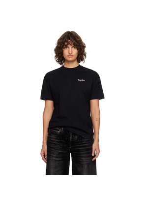 Off-White Black Arrow Glass Flower Regular Logo T-shirt