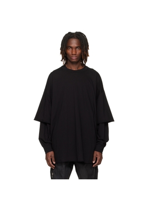 Rick Owens DRKSHDW Black Temple Tommy Hustler Sweatshirt