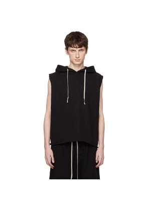 Rick Owens DRKSHDW Black Temple Tunic Hoodie
