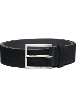 Hugo Black Nubuck Belt