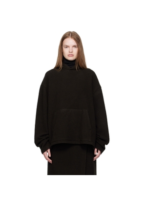 Rier Brown Fleece Hoodie