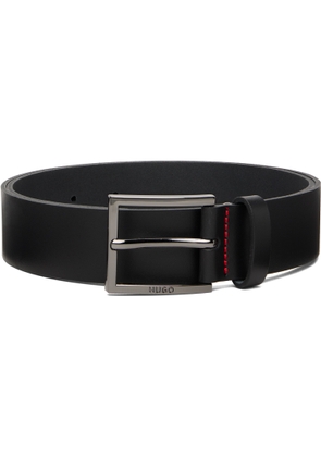 Hugo Black Leather Belt
