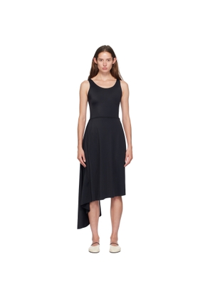 MARIE ADAM-LEENAERDT Black 'Bathingsuit' Pareo Midi Dress