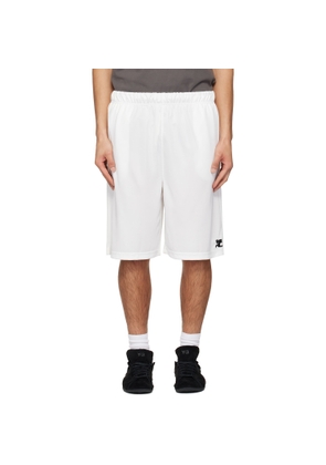 Courrèges White Sports Shorts