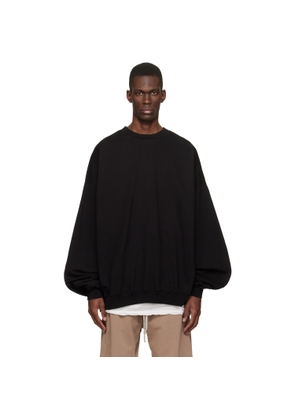 Rick Owens DRKSHDW Black Temple Hun Crewneck Sweatshirt