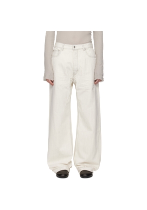 Rick Owens DRKSHDW Off-White Temple Geth Jeans