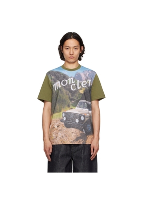 Moncler Genius Mercedes-Benz by NIGO Khaki Short Sleeve T-shirt