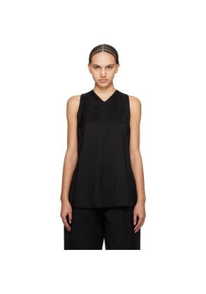Studio Nicholson Black Forres Tank Top