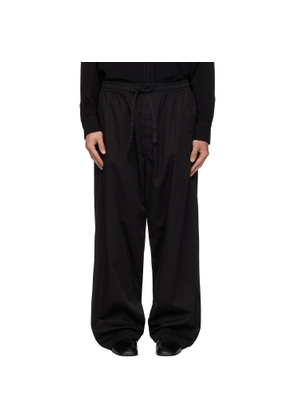 LEMAIRE Black Pyjama Trousers