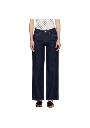 Sandy Liang Blue Taro Jeans