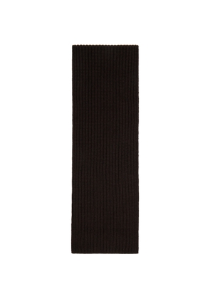 Maison Margiela Brown Cashmere Scarf